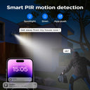 Solar-Powered Outdoor Security Camera Advanced Surveillance