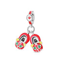 Sterling Silver Charm Fortune Cat