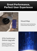 Robot Vacuum Cleaner ABIR X6PRO with 6000PA Suction