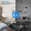 4K WiFi Clock Camera With Infrared Night Vision Motion Detection