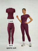 Yoga Set Women - High Waist Comfort For Fitness