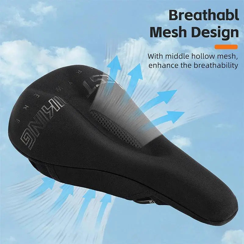 Comfortable Waterproof Bicycle Saddle Cover With Gel Foam