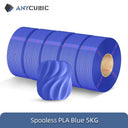 ANYCUBIC 10KG Refill PLA Filament 3D Printer 1.75mm Spooless Plastic Rubber Filament Material For FDM 3D Printer for Kobra 3 S1C
