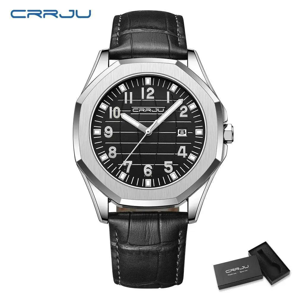 Mens Stylish Waterproof Calendar Watch Fashion Essential
