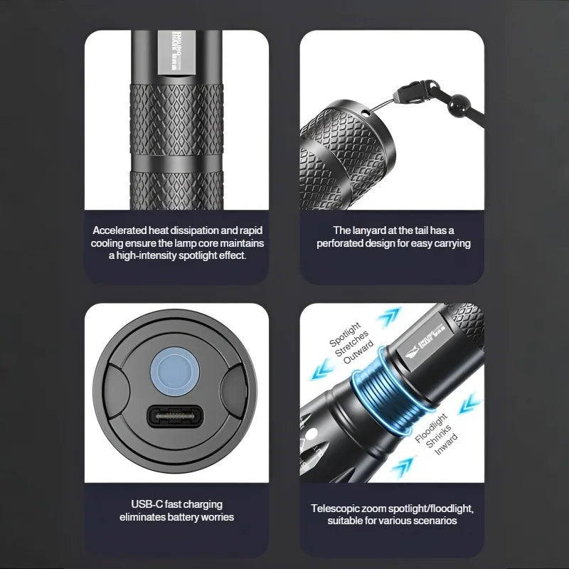 Portable Led Flashlight High Bright