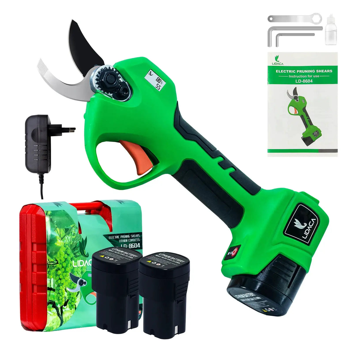 OLOEY Cordless Electric Pruning Shears Capacity — product view 15
