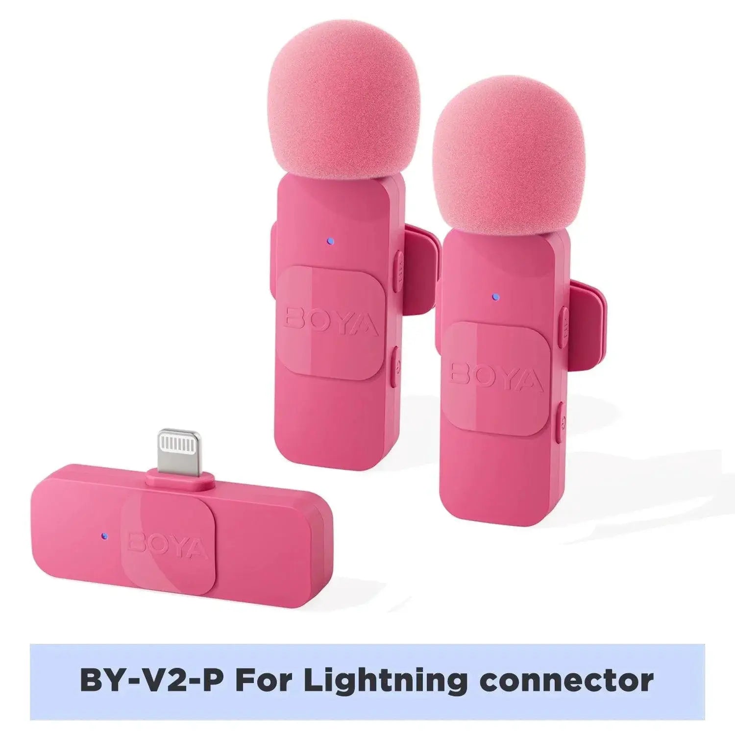 Wireless Lavalier Mic Kit For iOS And Android Devices