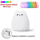 Calming Cat Night Lighting for Kids