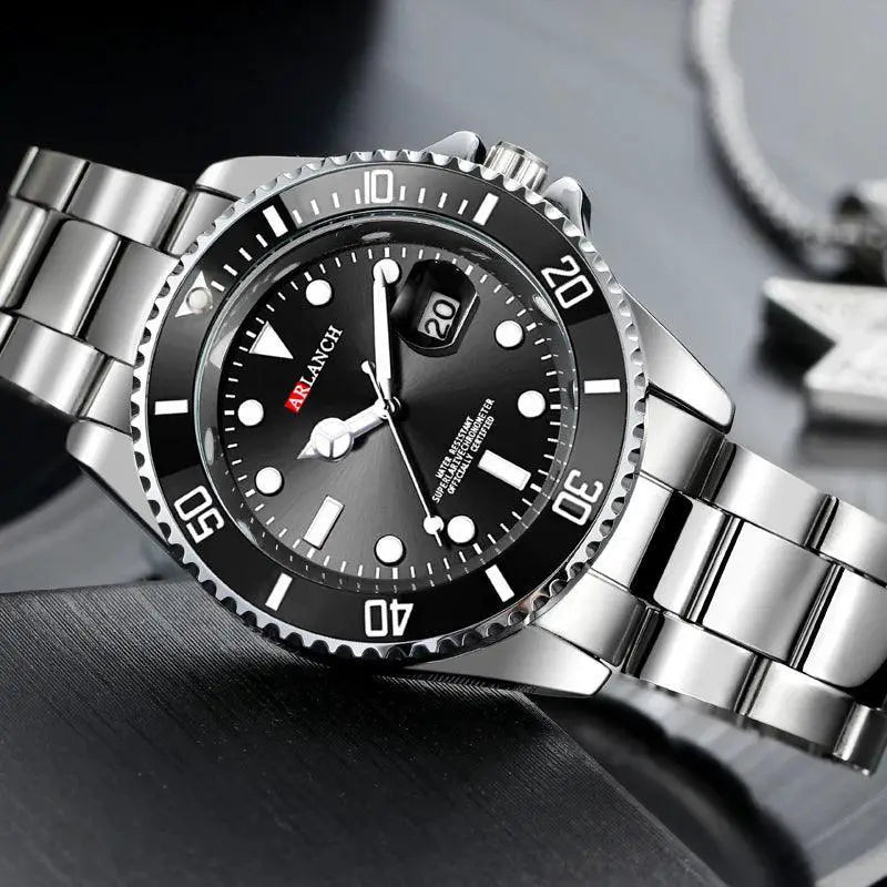 Arlanch Mens Quartz Sport Watch Water Resistant Timepiece