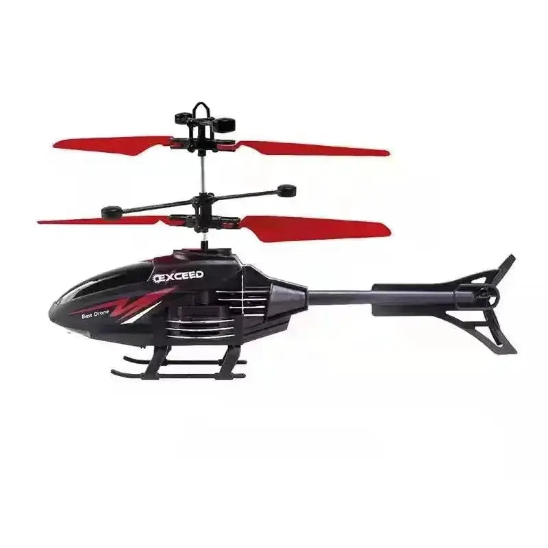 2 Channel Gesture Control RC Helicopter Induction Aircraft - OurLum.com