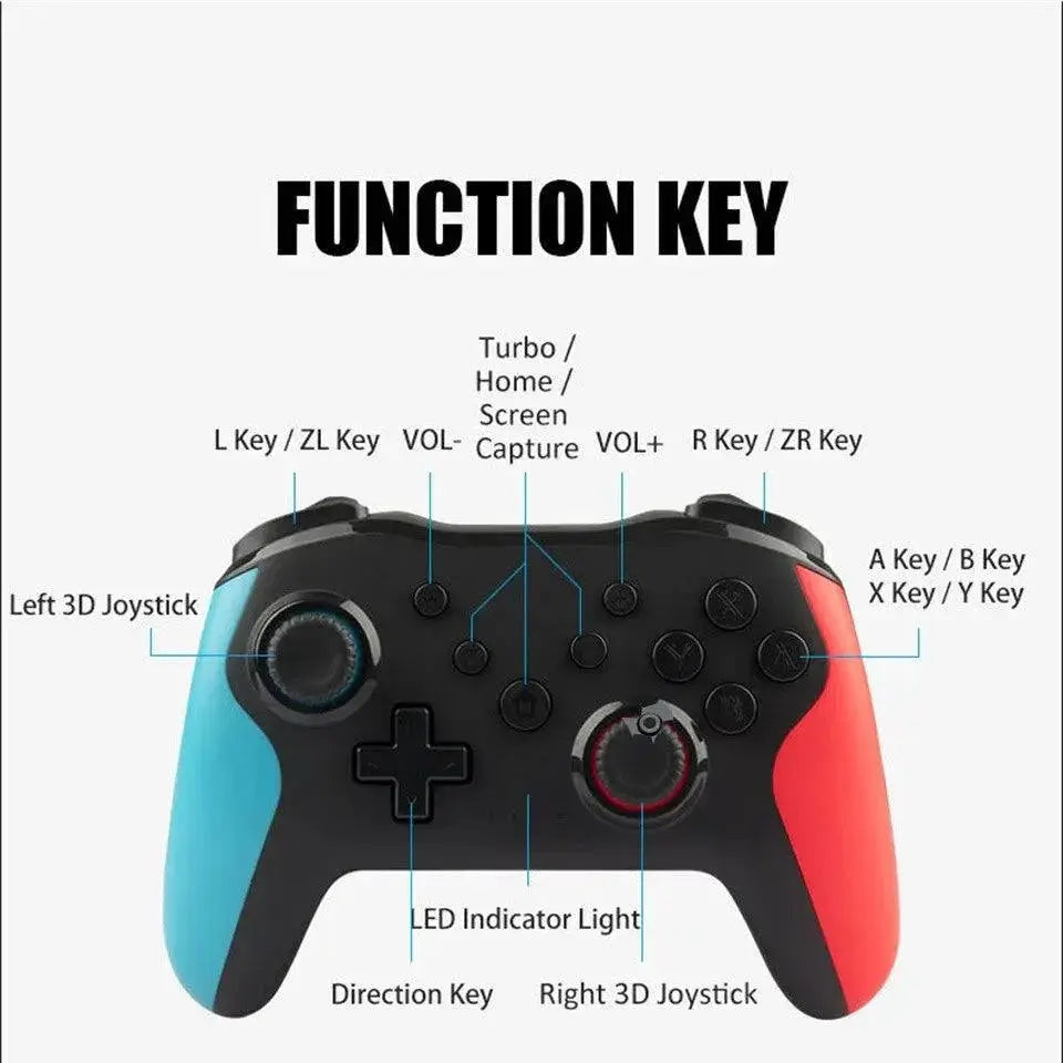Gaminja NS009 Bluetooth Game Controller Nintendo Switch PS3