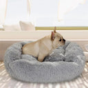 Luxurious Plush Dog Bed for Deep Sleep and Comfort 45x30