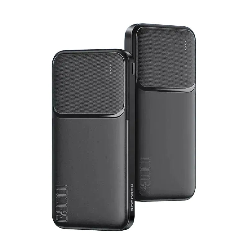 Rocoren Rapid Charge Power Bank Travel — Balck