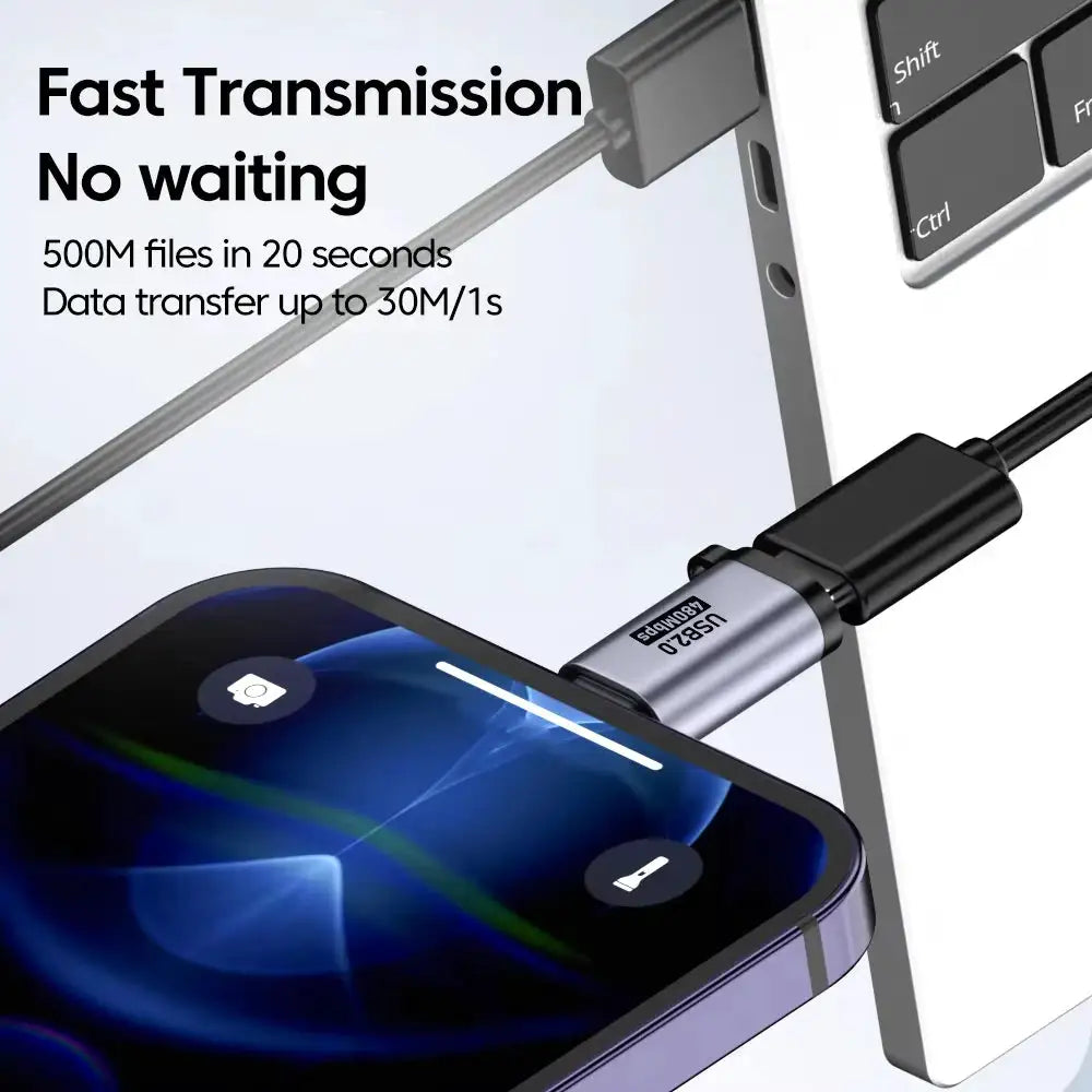 Type C Mini Adapter Fast Data Sync — product view 3