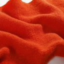 Women's Solid Color Wool Knitted Warm Thickened Scarf Gaiter