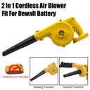 Cordless 2-in-1 Air Blower & Vacuum Cleaner for Batteries