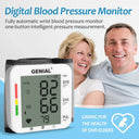 Blood Pressure Cuff Wrist, Universal Bp ) Large LCD Display