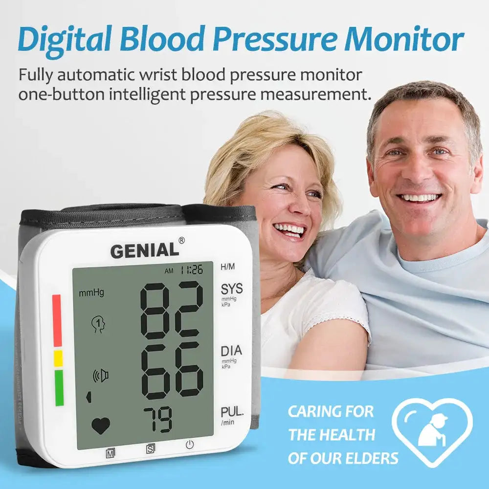 Blood Pressure Cuff Wrist, Universal Bp ) Large LCD Display — product view 2