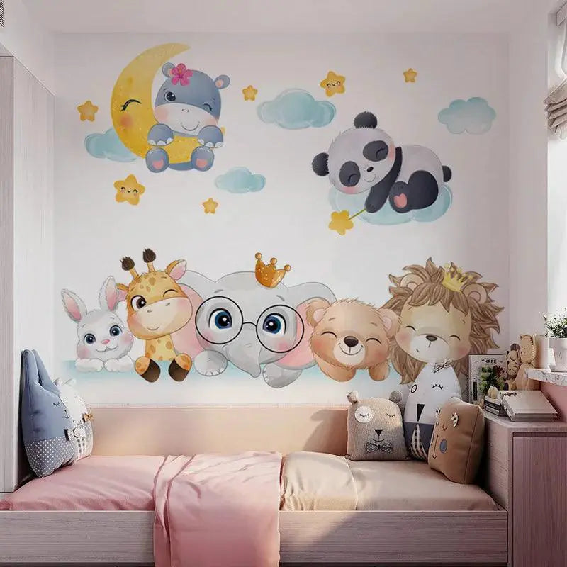 Removable Nordic Animal Decals for Kids — Q1