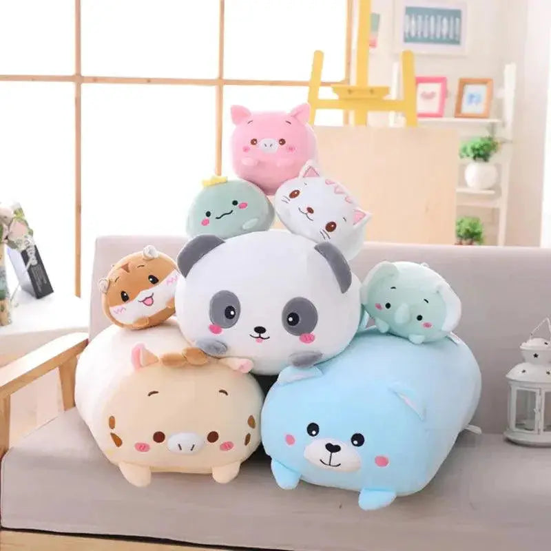 Soft Animal Cartoon Plush Pillow Cushion Toy for All Ages