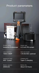Smart Endoscope Camera For Industrial Inspections.