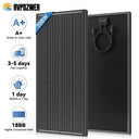 RVPOZWER 100W Solar Panel 12V Rigid