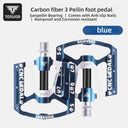 TOSUOD CNC Aluminum Bike Pedals Anti Slip Design
