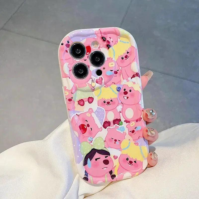 Sanrio Zanmang Loopy IPhone Case Anime Beaver Cute Design