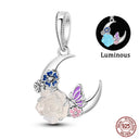 Sterling Silver Sparkling Zircon Star