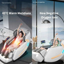 Intelligent Massage Chair Upgraded Electric Extended SL Rail Foot Calf Roller Full Body Airbag Wrapped Zero Gravity Thai Stretch