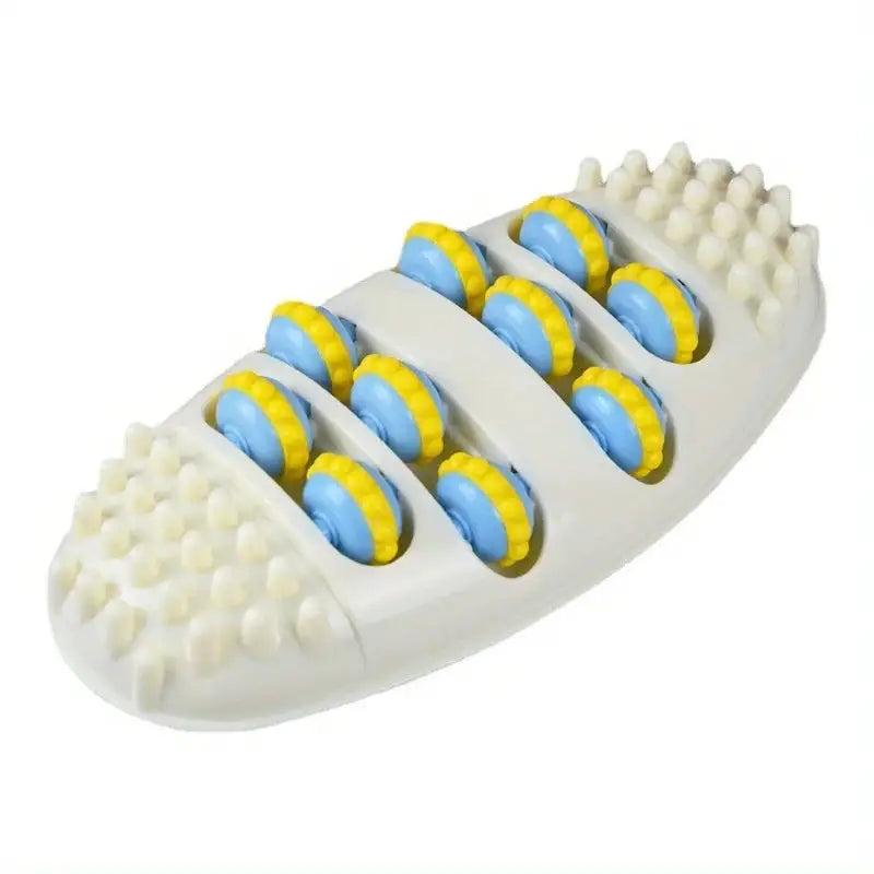 Foot Massager with 4 Roller Rows for Fitness & Yoga Relief