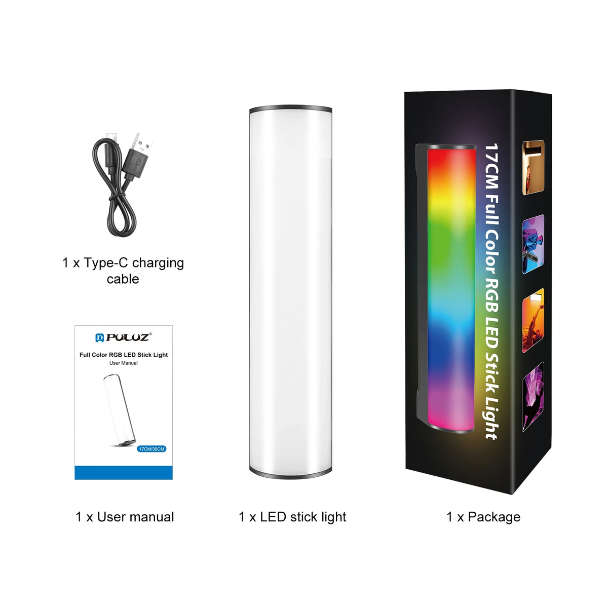 PULUZ Portable Magnetic Full Color