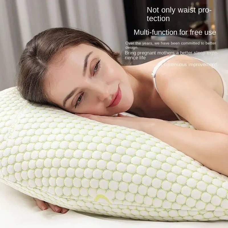 U Shaped Memory Foam Pillow For Side Sleepers Travel Ready