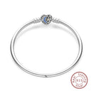 Cm Silver Bracelet Star Moon