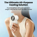 Portable Handheld Fan - Five Speed Rechargeable