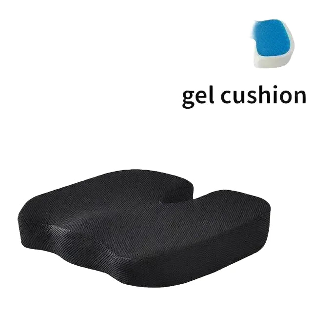 Orthopedic Gel Memory Foam U Shaped Coccyx Seat Cushion