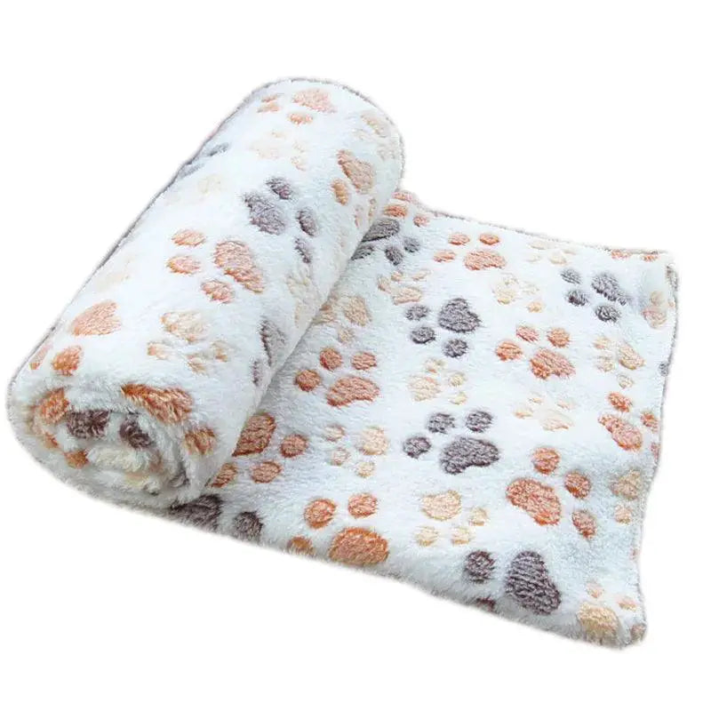 Cozy Pet Fleece Blanket For Dogs And Cats Winter Comfort Mat