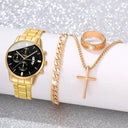 Men Business Watch - Luxury Calendar Quartz