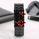 LED Digital Watch - Stainless Steel Unisex