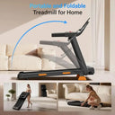 Foldable Fifteen Percent Incline Treadmill 3HP Motor For Home Use