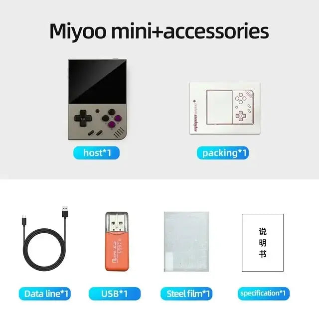 Miyoo Mini Plus Portable Retro Handheld Game Console V2