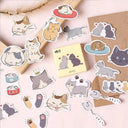 Easy Decorating Cat Stickers for Crafts