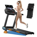 Sixteen Percent Incline Treadmill For Small Home Gym Black