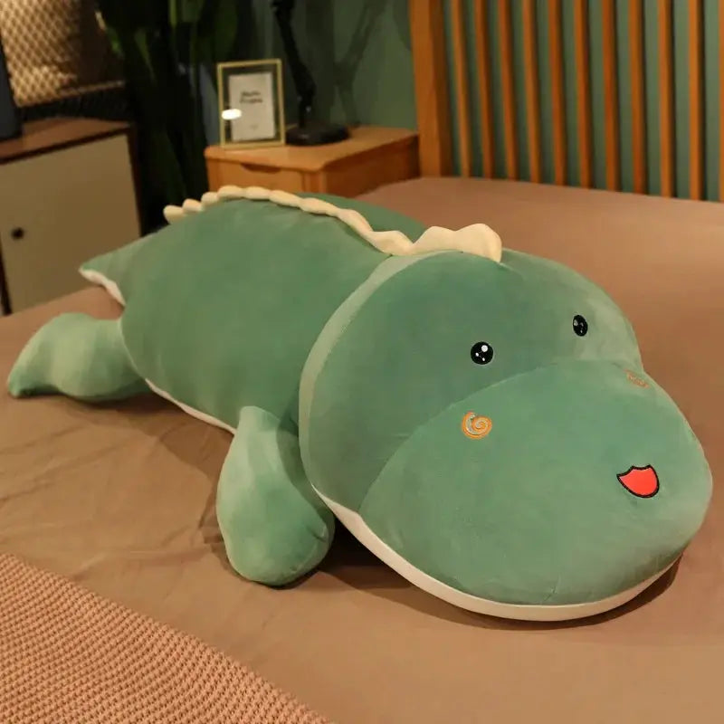 80CM Long Cute Dinosaur Plush Toy Boyfriend Pillow