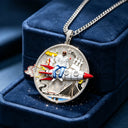 Iced Out Rocket Pendant Micro