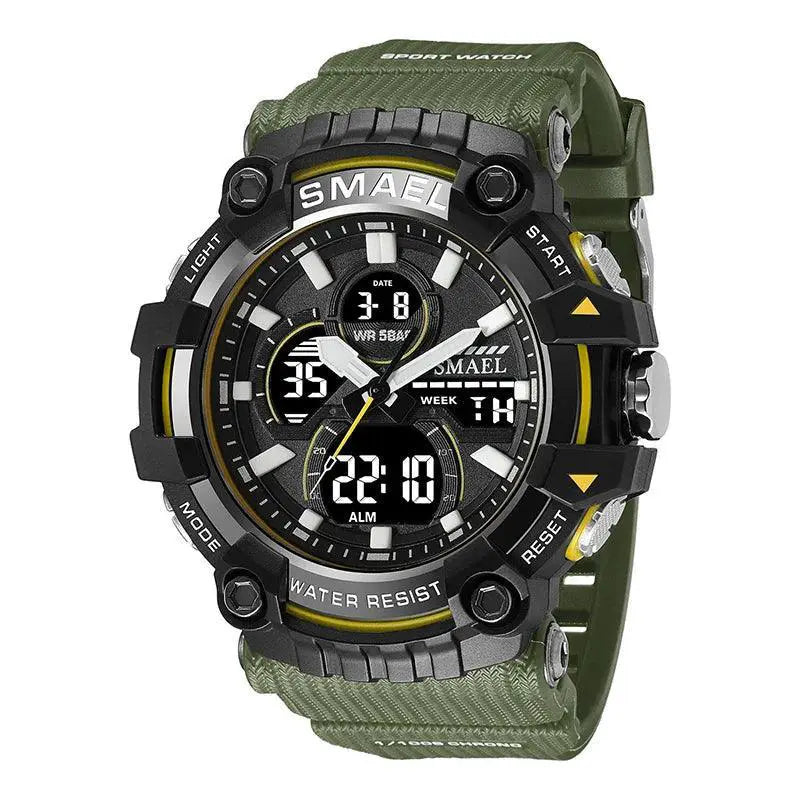 SMAEL Military Style Waterproof Quartz Watch For Men
