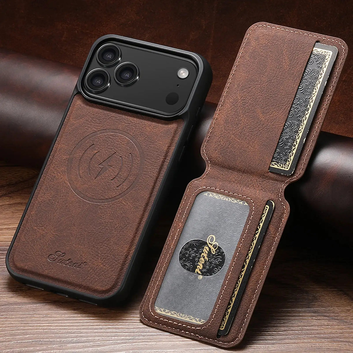 Suteni Wireless Case - Magnetic Card Holder — product view 8