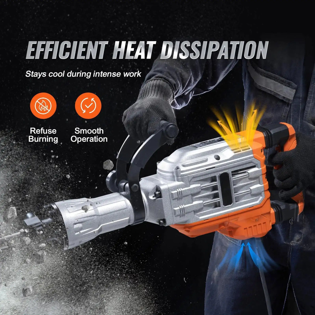 Heavy Duty Demolition Jack Hammer — product image 6