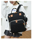 USB Mummy Bag Diaper Bag Backpack Waterproof Large Capacity