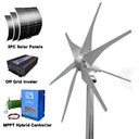 Wind Turbine Solar System
